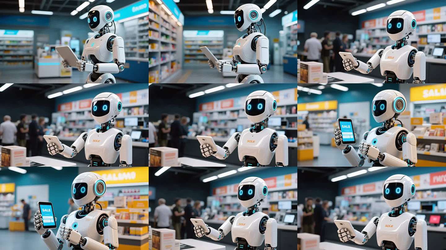 智能機器人銷售員 商用服務型機器人的研發與市場前景